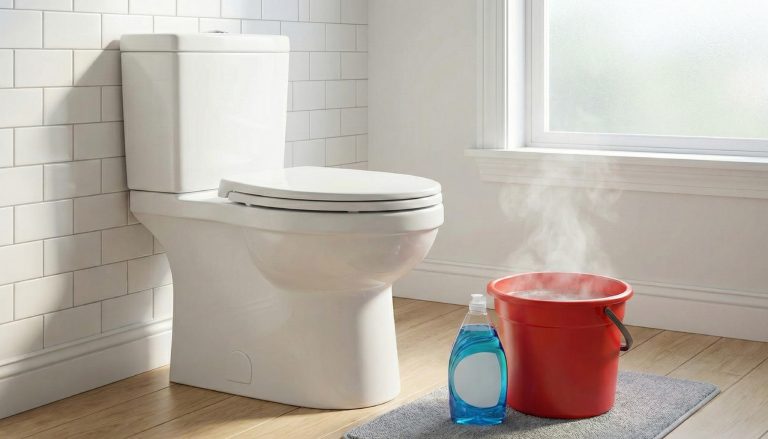 How to fix a clogged toilet without a plunger