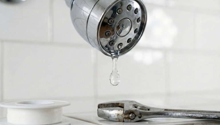How to fix a dripping shower head